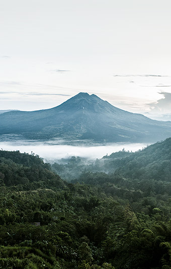 Bali vulkaan wallpaper
